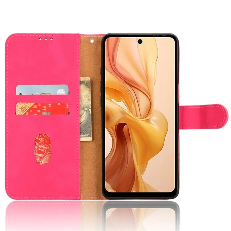 For Ulefone Note 18 Ultra Phone Case Skin-Touch Leather Wallet Support Stand Cover