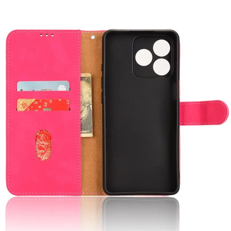 For Ulefone Note 18 Ultra Phone Case Skin-Touch Leather Wallet Support Stand Cover