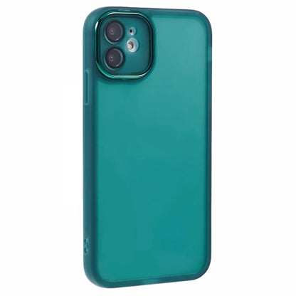 DKSM Series For iPhone 11 Case Electroplated Camera Frame TPU Phone Cover