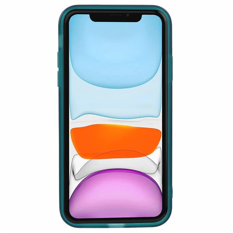 DKSM Series For iPhone 11 Case Electroplated Camera Frame TPU Phone Cover