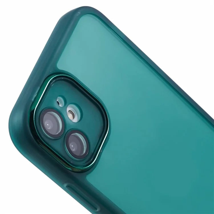 DKSM Series For iPhone 11 Case Electroplated Camera Frame TPU Phone Cover