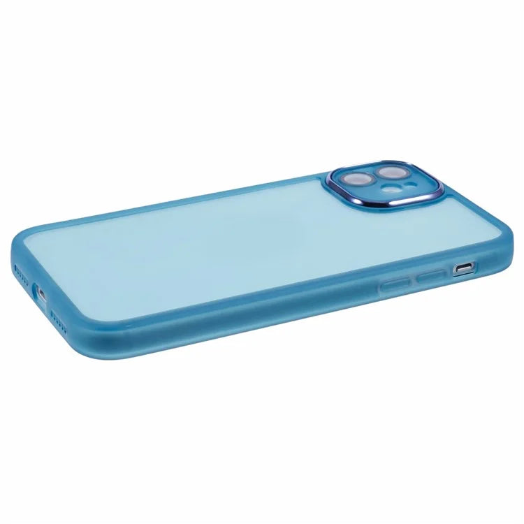 DKSM Series For iPhone 11 Case Electroplated Camera Frame TPU Phone Cover