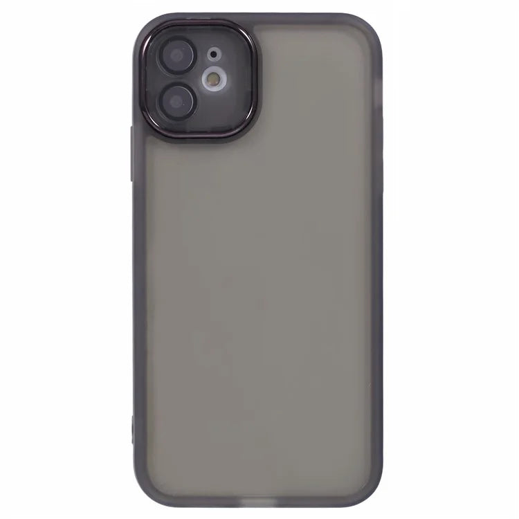 DKSM Series For iPhone 11 Case Electroplated Camera Frame TPU Phone Cover
