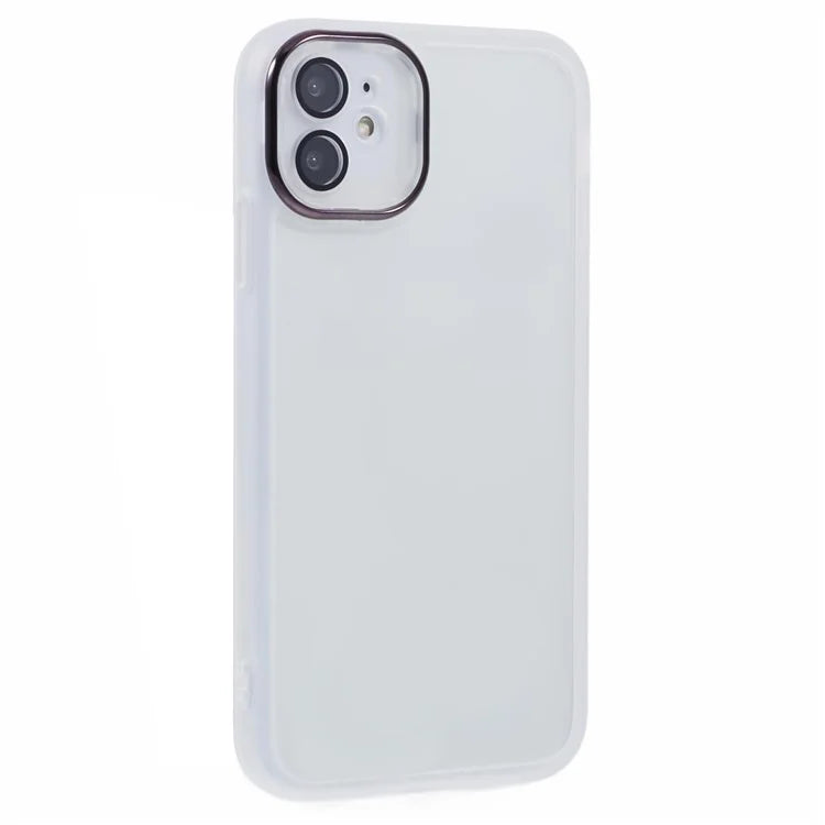 DKSM Series For iPhone 11 Case Electroplated Camera Frame TPU Phone Cover