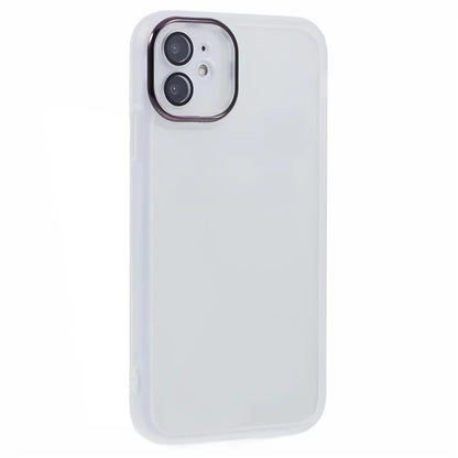 DKSM Series For iPhone 11 Case Electroplated Camera Frame TPU Phone Cover