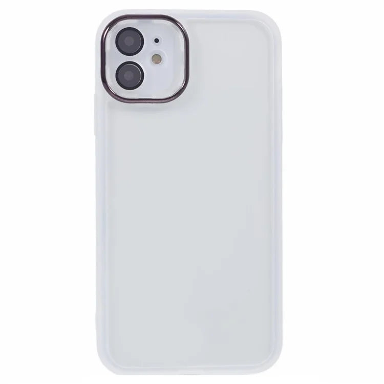 DKSM Series For iPhone 11 Case Electroplated Camera Frame TPU Phone Cover