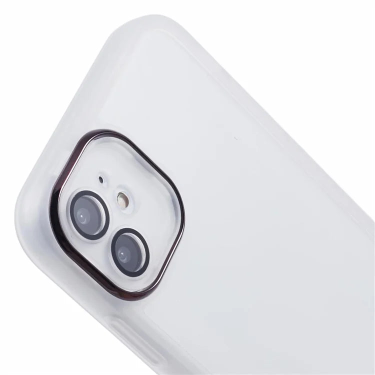 DKSM Series For iPhone 11 Case Electroplated Camera Frame TPU Phone Cover