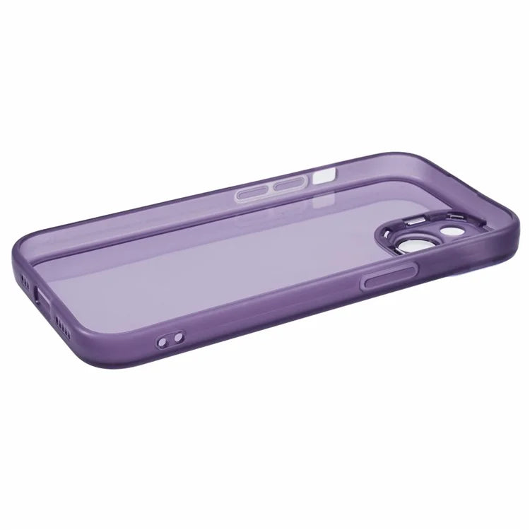 DKSM Series For iPhone 15 Case Electroplated Camera Frame TPU Phone Cover