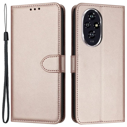 For Honor 200 Pro 5G Leather Case Stand Wallet Phone Cover