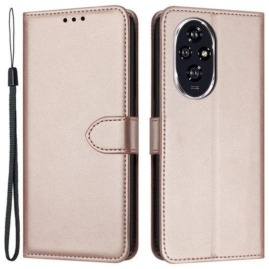 For Honor 200 Pro 5G Leather Case Stand Wallet Phone Cover