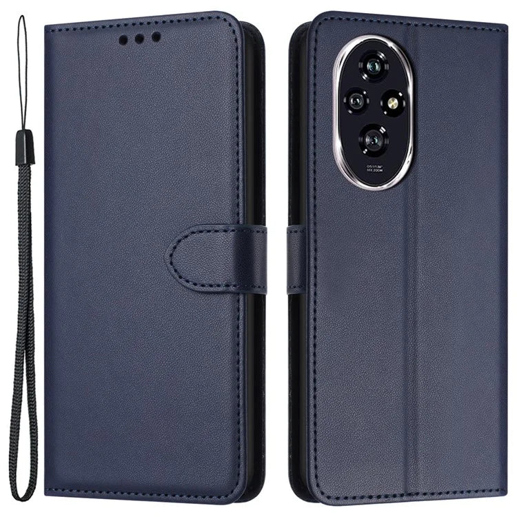For Honor 200 Pro 5G Leather Case Stand Wallet Phone Cover