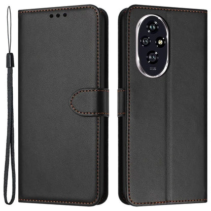 For Honor 200 Pro 5G Leather Case Stand Wallet Phone Cover