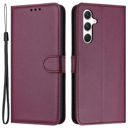 For Samsung Galaxy A55 5G Case Leather Stand Wallet Phone Cover