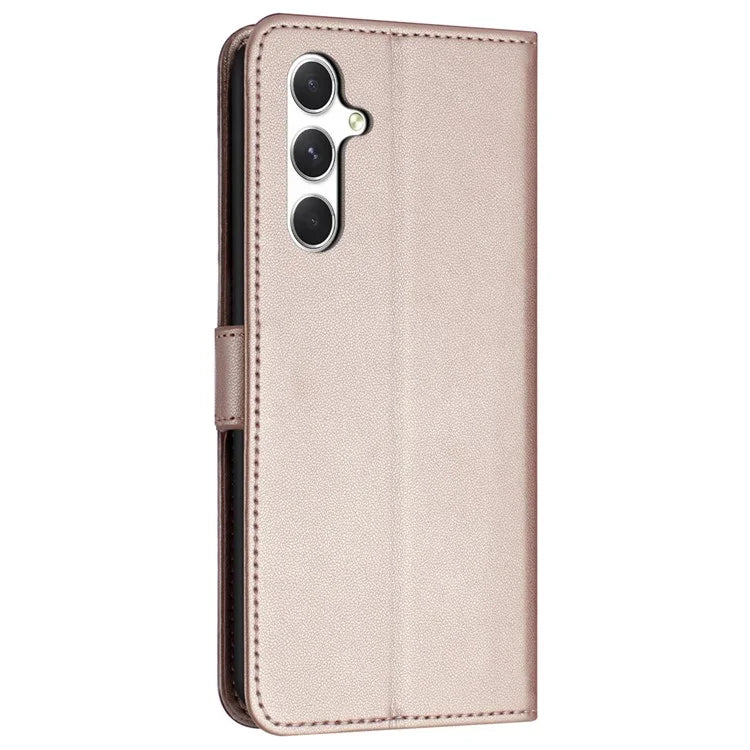For Samsung Galaxy A55 5G Case Leather Stand Wallet Phone Cover