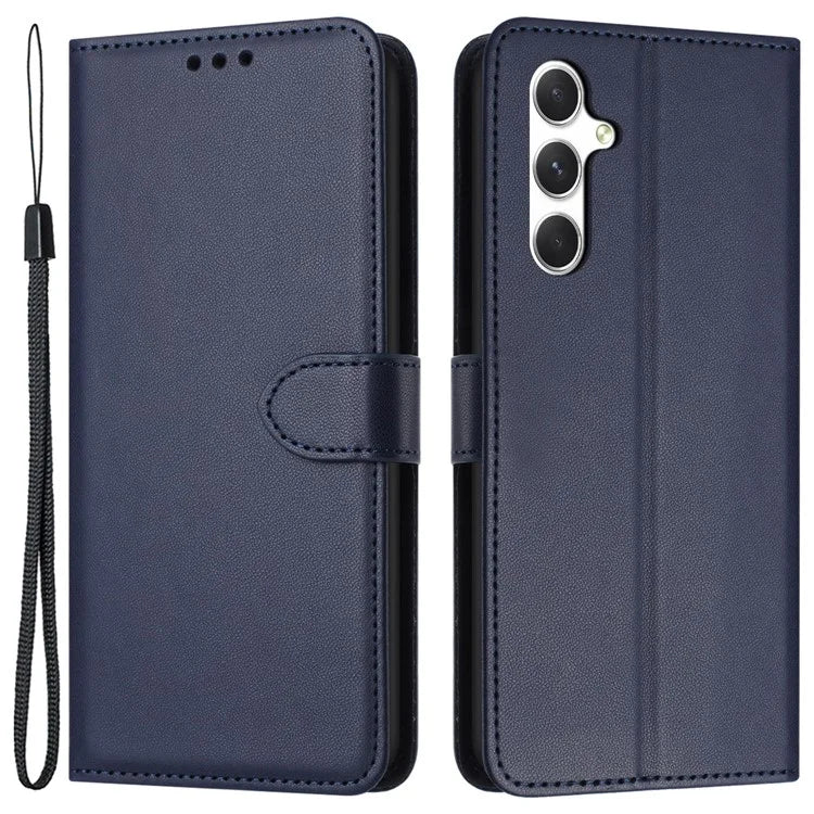 For Samsung Galaxy A55 5G Case Leather Stand Wallet Phone Cover