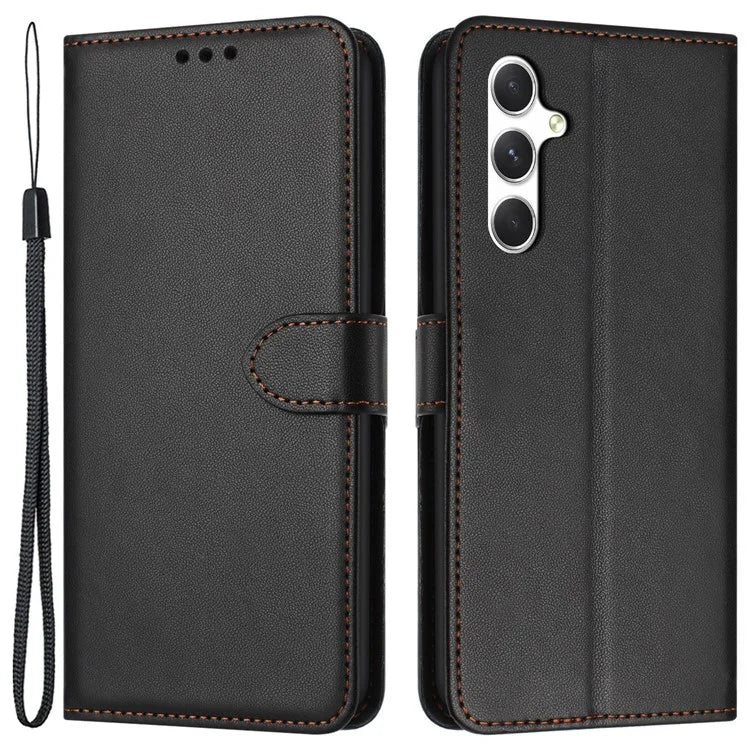 For Samsung Galaxy A55 5G Case Leather Stand Wallet Phone Cover