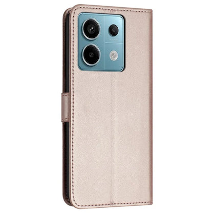 For Xiaomi Redmi Note 13 5G Case Stand Wallet Phone Leather Cover