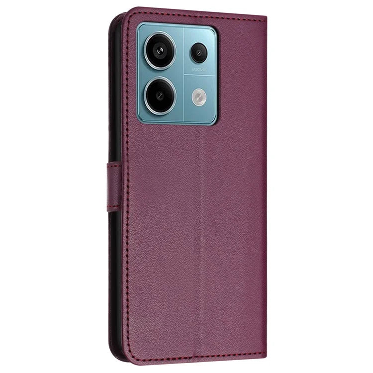 For Xiaomi Redmi Note 13 5G Case Stand Wallet Phone Leather Cover