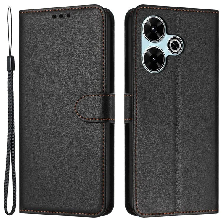 For Xiaomi Redmi 13 5G / 13 4G Phone Case Anti-Scratch Stand Leather Wallet Cover