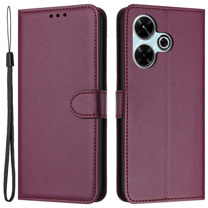 For Xiaomi Redmi 13 5G / 13 4G Phone Case Anti-Scratch Stand Leather Wallet Cover