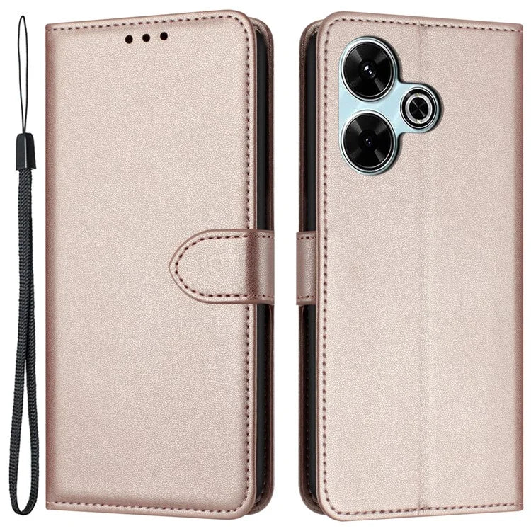 For Xiaomi Redmi 13 5G / 13 4G Phone Case Anti-Scratch Stand Leather Wallet Cover