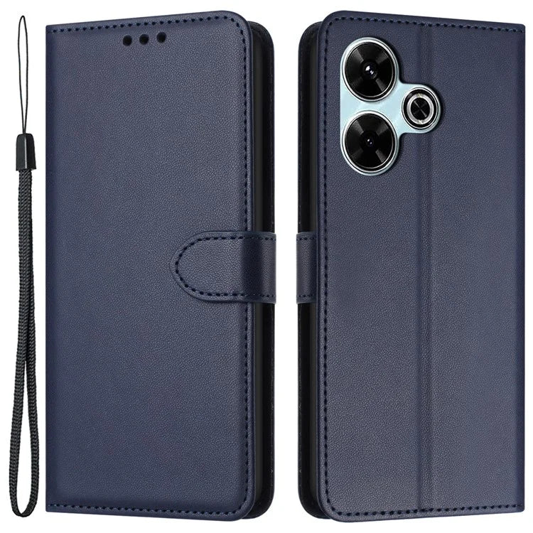 For Xiaomi Redmi 13 5G / 13 4G Phone Case Anti-Scratch Stand Leather Wallet Cover