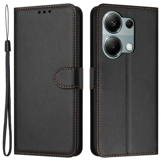 For Xiaomi Redmi Note 13 Pro 4G / Poco M6 Pro 4G Case Leather Stand Wallet Phone Cover