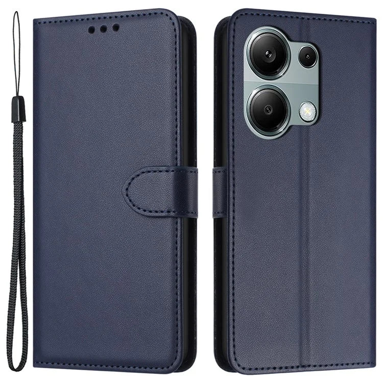 For Xiaomi Redmi Note 13 Pro 4G / Poco M6 Pro 4G Case Leather Stand Wallet Phone Cover