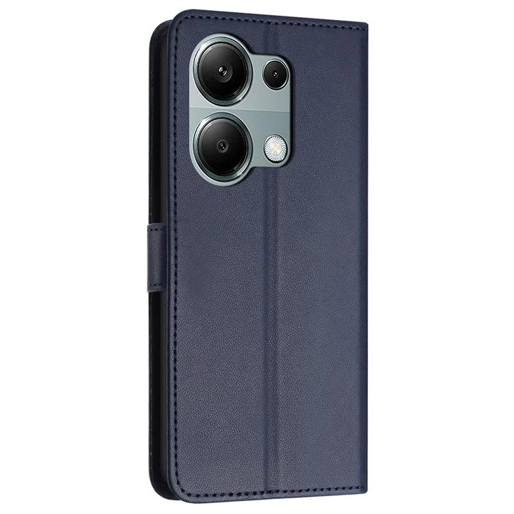 For Xiaomi Redmi Note 13 Pro 4G / Poco M6 Pro 4G Case Leather Stand Wallet Phone Cover