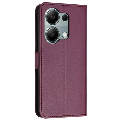For Xiaomi Redmi Note 13 Pro 4G / Poco M6 Pro 4G Case Leather Stand Wallet Phone Cover