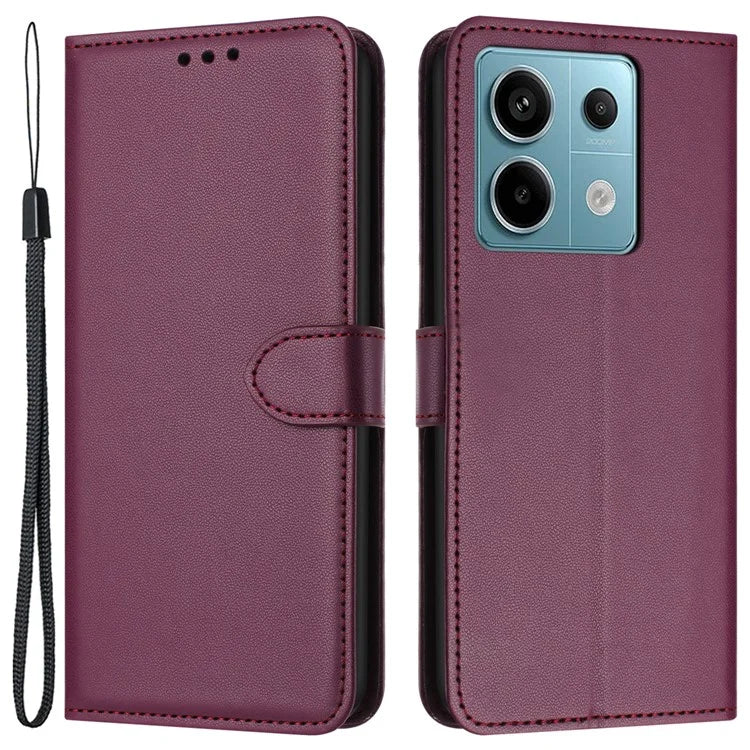 For Xiaomi Redmi Note 13 Pro 5G / Poco X6 5G Wallet Case Leather Stand Phone Cover