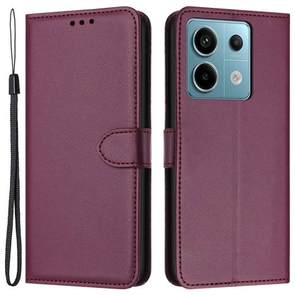 For Xiaomi Redmi Note 13 Pro 5G / Poco X6 5G Wallet Case Leather Stand Phone Cover