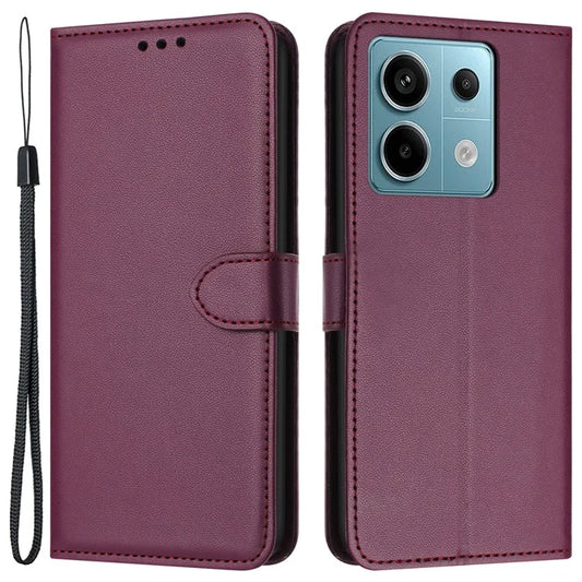 For Xiaomi Redmi Note 13 Pro 5G / Poco X6 5G Wallet Case Leather Stand Phone Cover