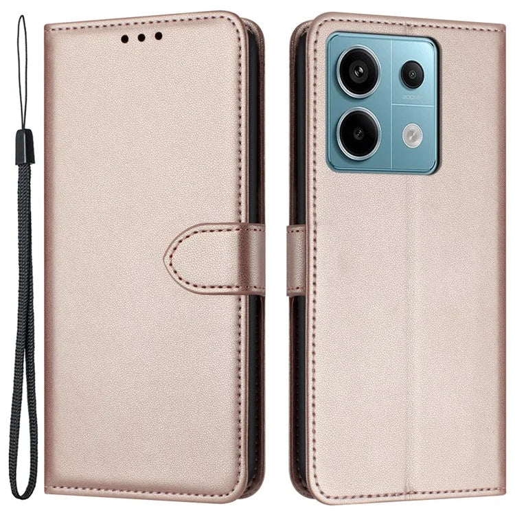 For Xiaomi Redmi Note 13 Pro 5G / Poco X6 5G Wallet Case Leather Stand Phone Cover