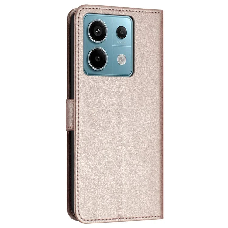 For Xiaomi Redmi Note 13 Pro 5G / Poco X6 5G Wallet Case Leather Stand Phone Cover