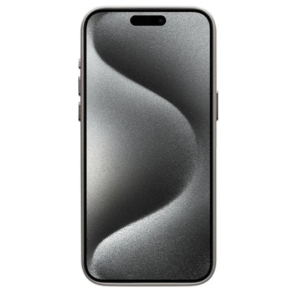 QIALINO For iPhone 15 Pro Case Compatible with MagSafe Silicone+PU Covered Phone Shell