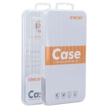 ENKAY HAT PRINCE For Samsung Galaxy S24 FE Crystal Clear Case TPU Phone Cover Corner Airbag Fall Protection