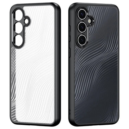 DUX DUCIS Aimo Series For Samsung Galaxy S24 FE Case Matte TPU+PC Cover (REACH Certification) - Black