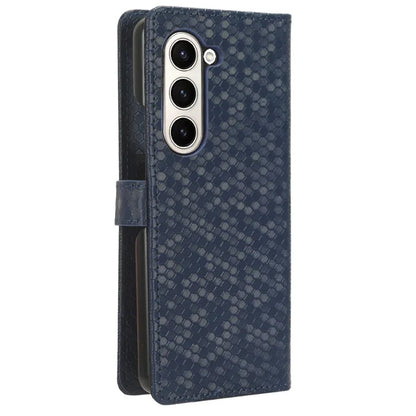 For Samsung Galaxy Z Fold6 5G Wallet Case Dot Pattern PU Leather Phone Cover