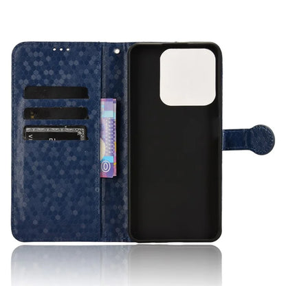 For Realme C61 4G / C63 4G Case Dot Pattern Imprint PU Leather Wallet Phone Cover