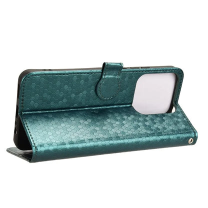 For Realme C61 4G / C63 4G Case Dot Pattern Imprint PU Leather Wallet Phone Cover