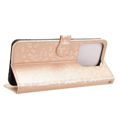 For Realme C61 4G / C63 4G Case Dot Pattern Imprint PU Leather Wallet Phone Cover