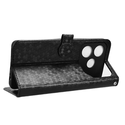 For TECNO Pova 6 Neo Case PU Leather Wallet Phone Cover with Dot Pattern Imprint