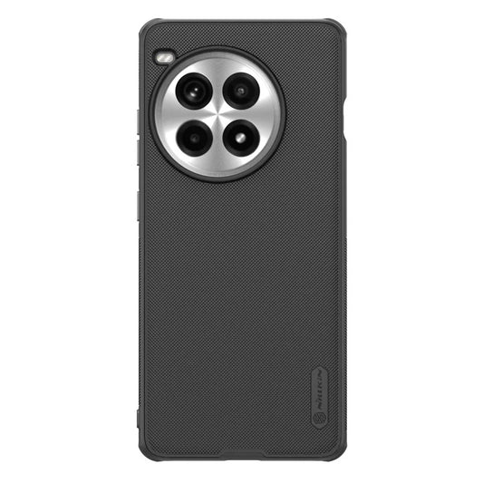 NILLKIN Frosted Shield Pro for OnePlus Ace 3 Pro 5G Magnetic Case PC+TPU Anti-Fall Phone Cover, Black