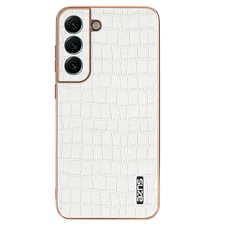 AZNS For Samsung Galaxy S22 5G Case PU+TPU Shockproof Phone Cover