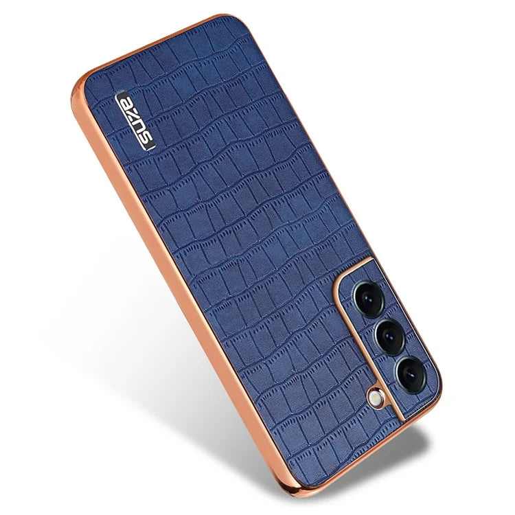 AZNS For Samsung Galaxy S22 5G Case PU+TPU Shockproof Phone Cover