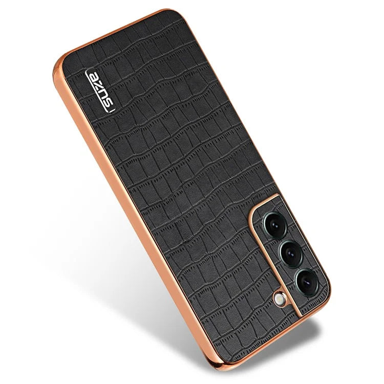 AZNS For Samsung Galaxy S22 5G Case PU+TPU Shockproof Phone Cover