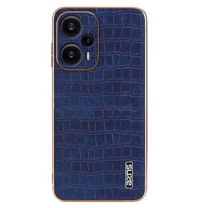AZNS For Xiaomi Redmi Note 12 Turbo / Poco F5 5G Case Electroplating PU+TPU Phone Cover