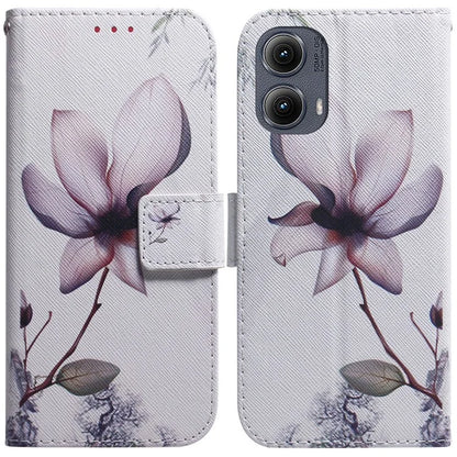 For Motorola Edge (2024) 5G Wallet Case Pattern Print Leather Phone Cover