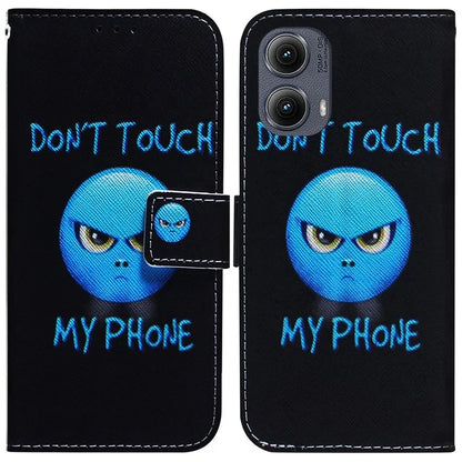 For Motorola Edge (2024) 5G Wallet Case Pattern Print Leather Phone Cover